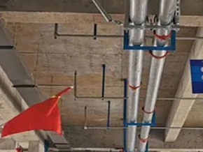 千阳管廊支架的安装方法